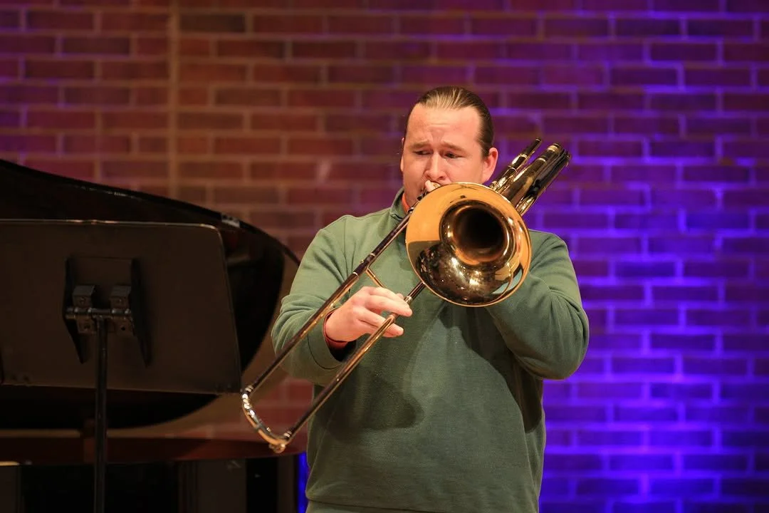 On stage at ATW Bass Division III Solo Competition finals! March 2026