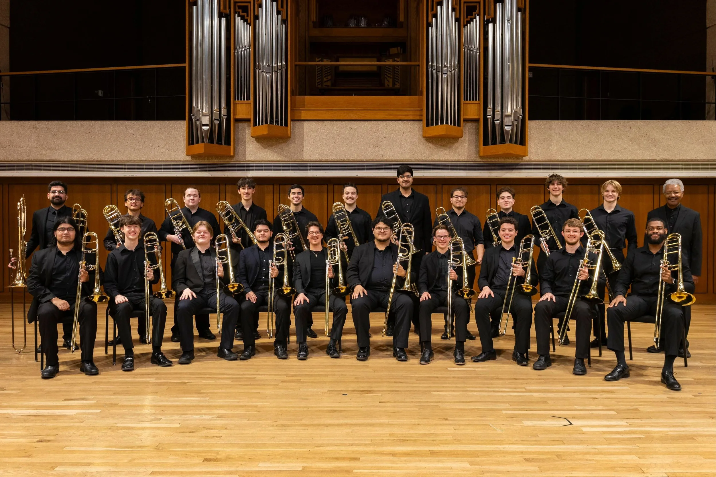 UT Trombone Studio Picture Fall 2024