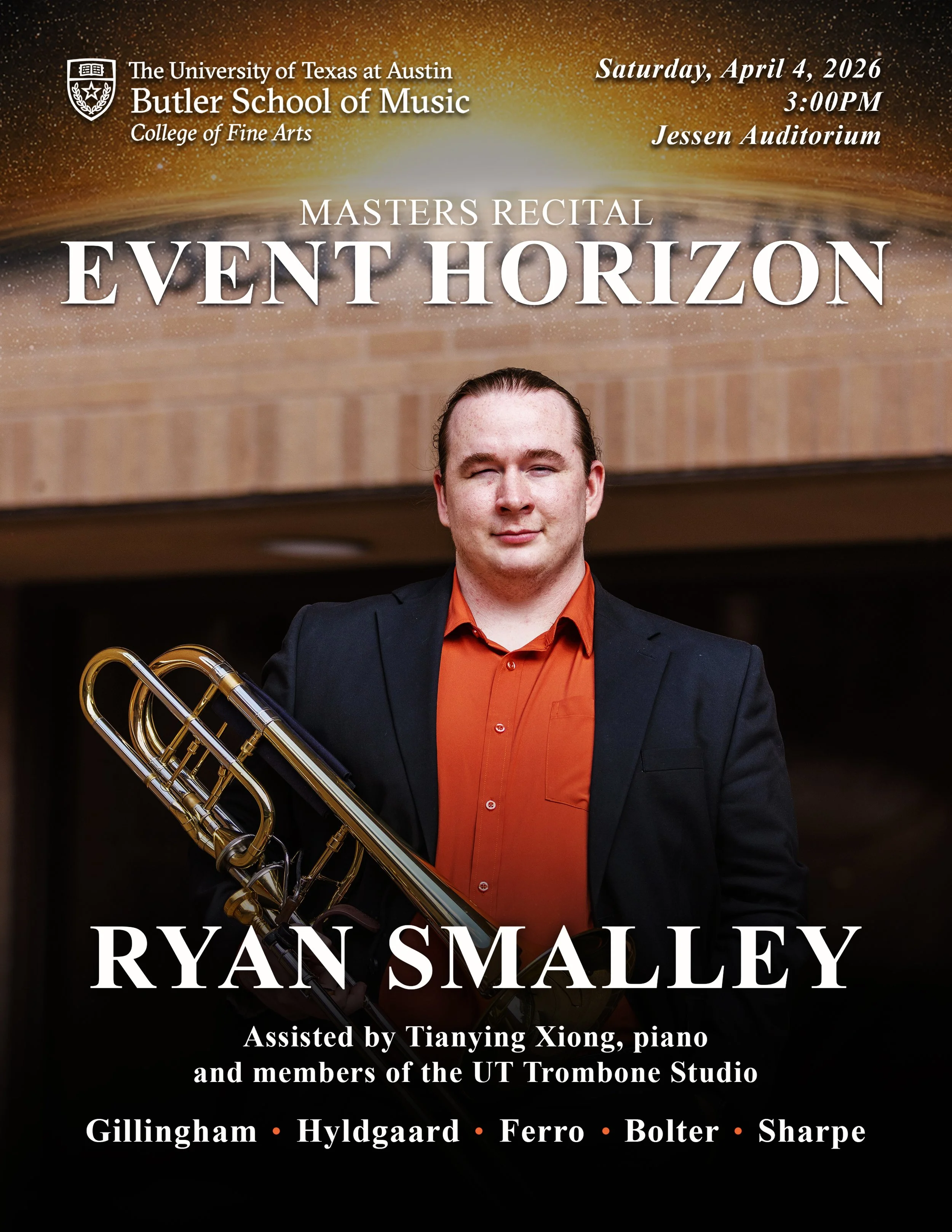 Masters Recital Poster!