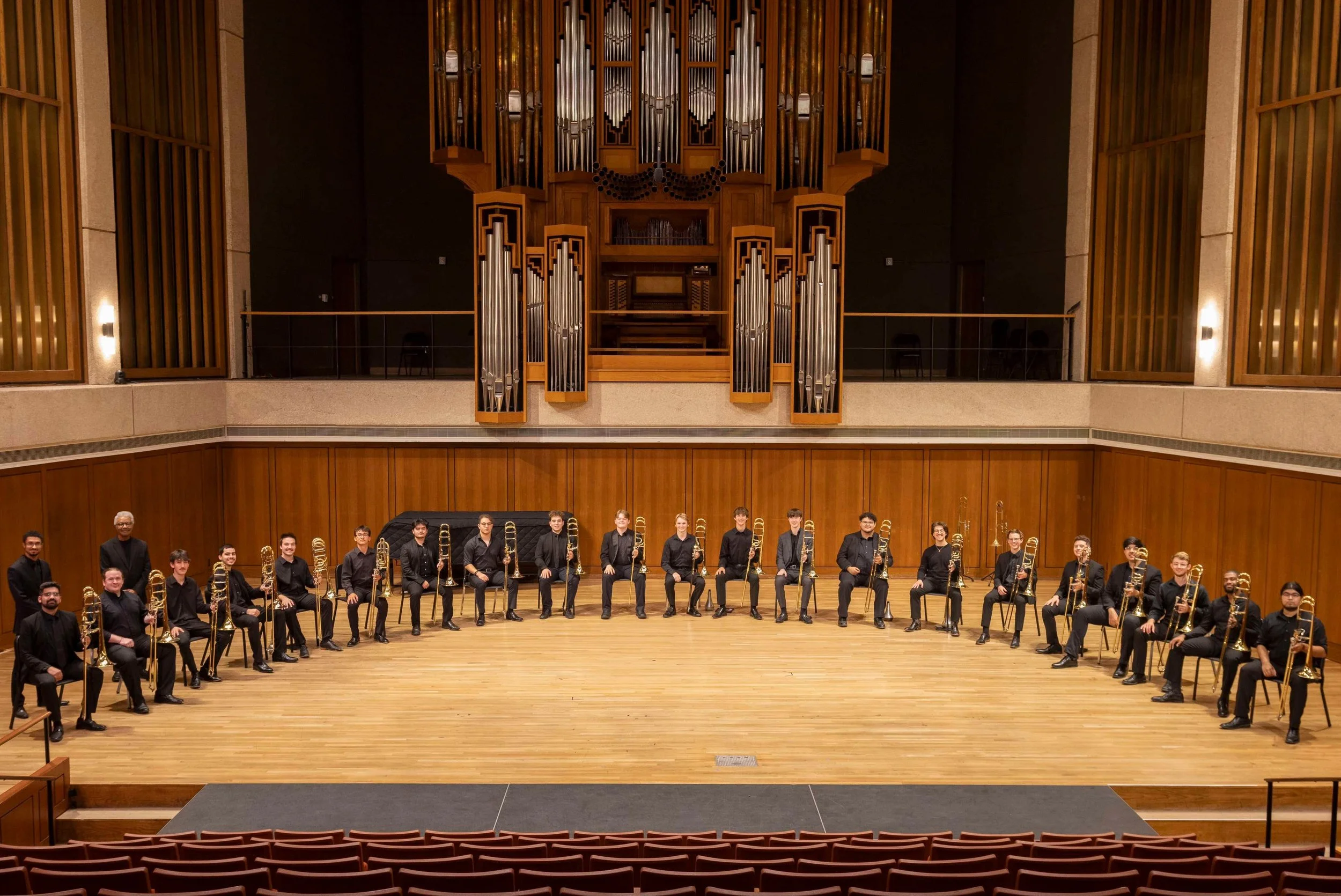 UT Trombone Studio Picture Fall 2024