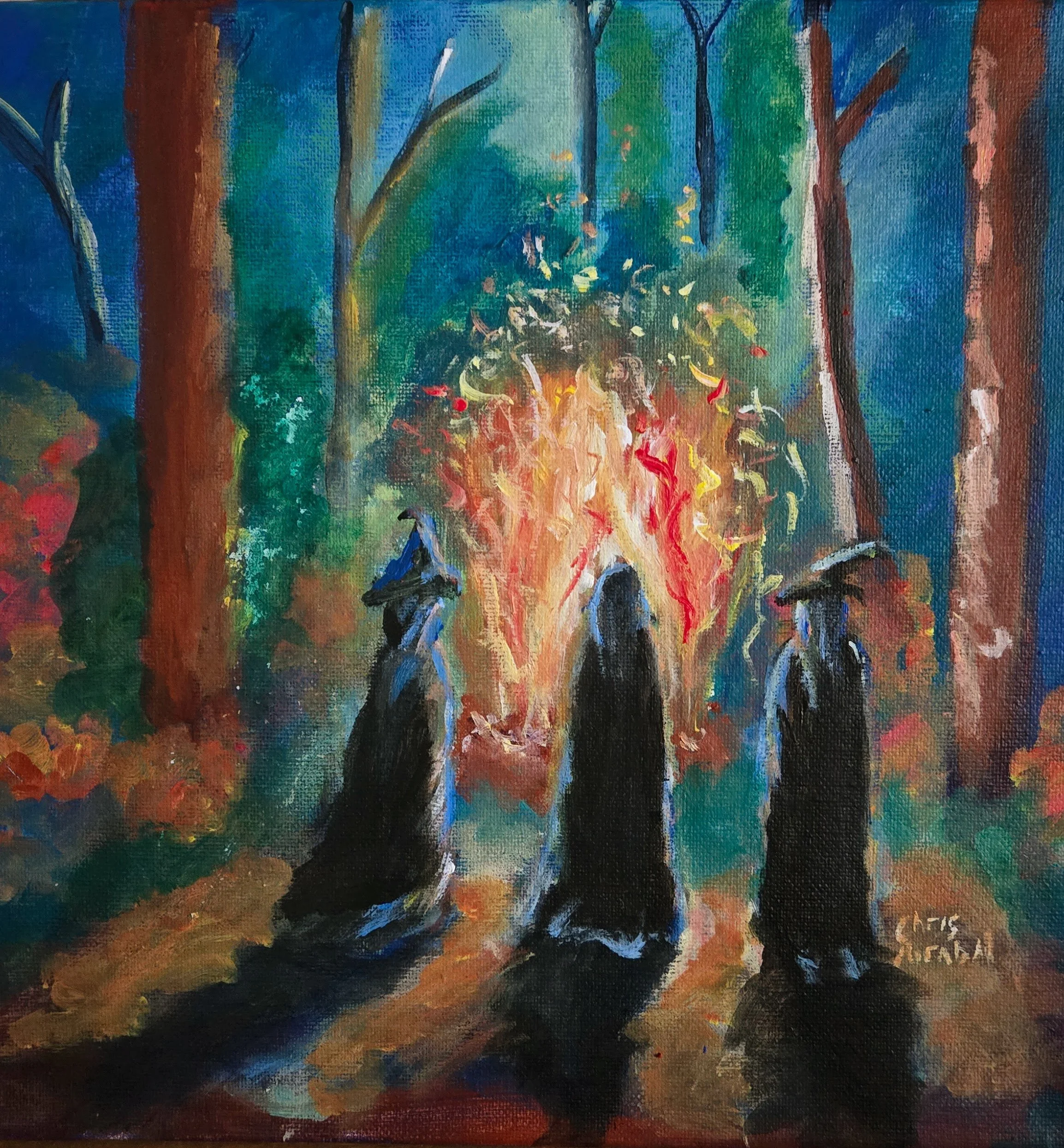 Christine Mirabal, "Witches in Training"