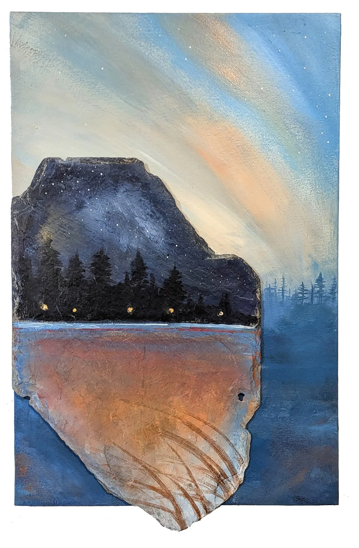 Madsahara Art & Design, "VT Lake Campout"