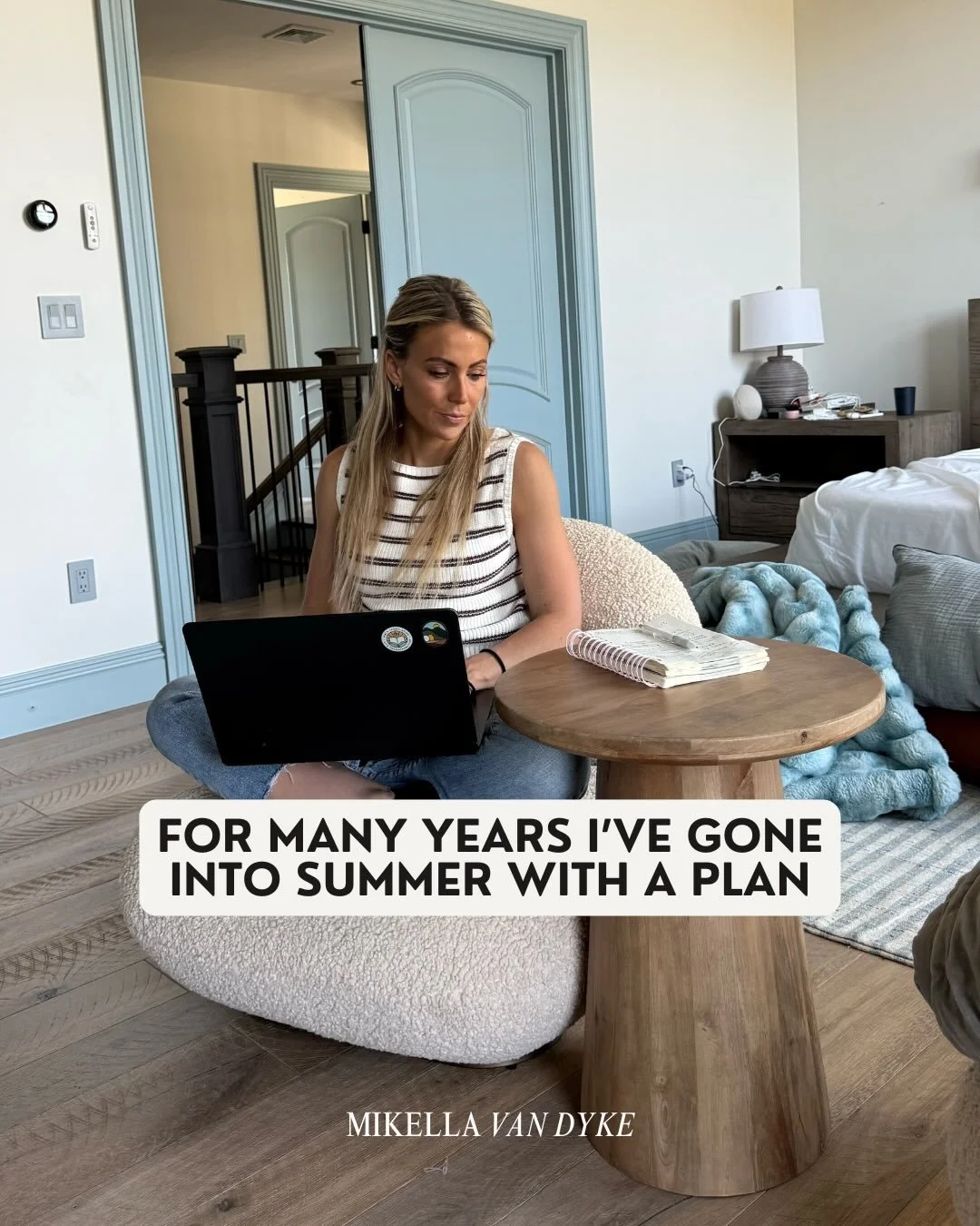 Comment &ldquo;PLAN&rdquo; and I&rsquo;ll send you our summer rhythm ☀️