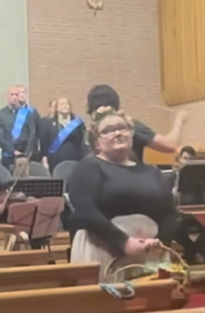 In Rehearsal for L'Opera Comique de Washington's "Les Mousquetaires au Couvent" 