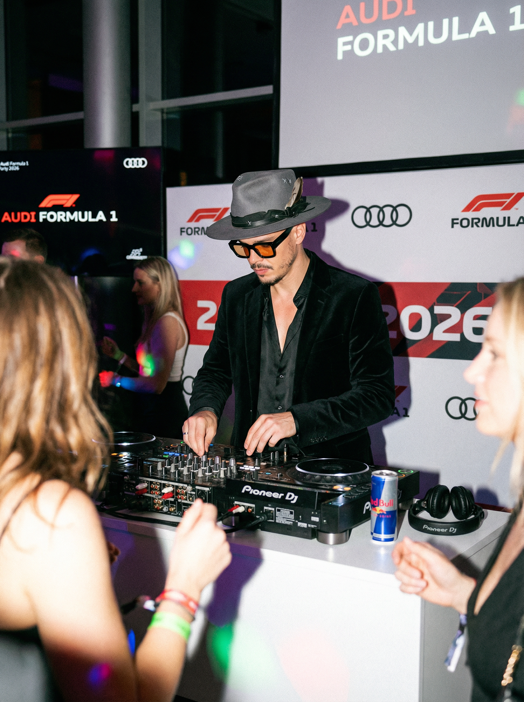 DJ Pyro auflegen Firmen Event Audi Formel 1 Ingolstadt