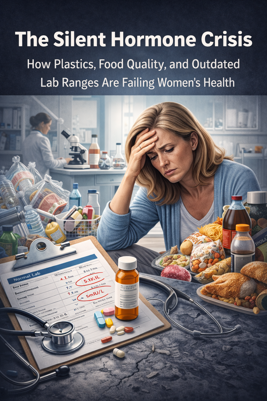 The Silent Hormone Crisis: How Plastics, Food Quality, and Outdated Lab Ranges Are Failing Women's Health