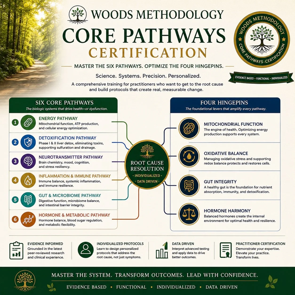 Woods Core Pathway Certification Level 2