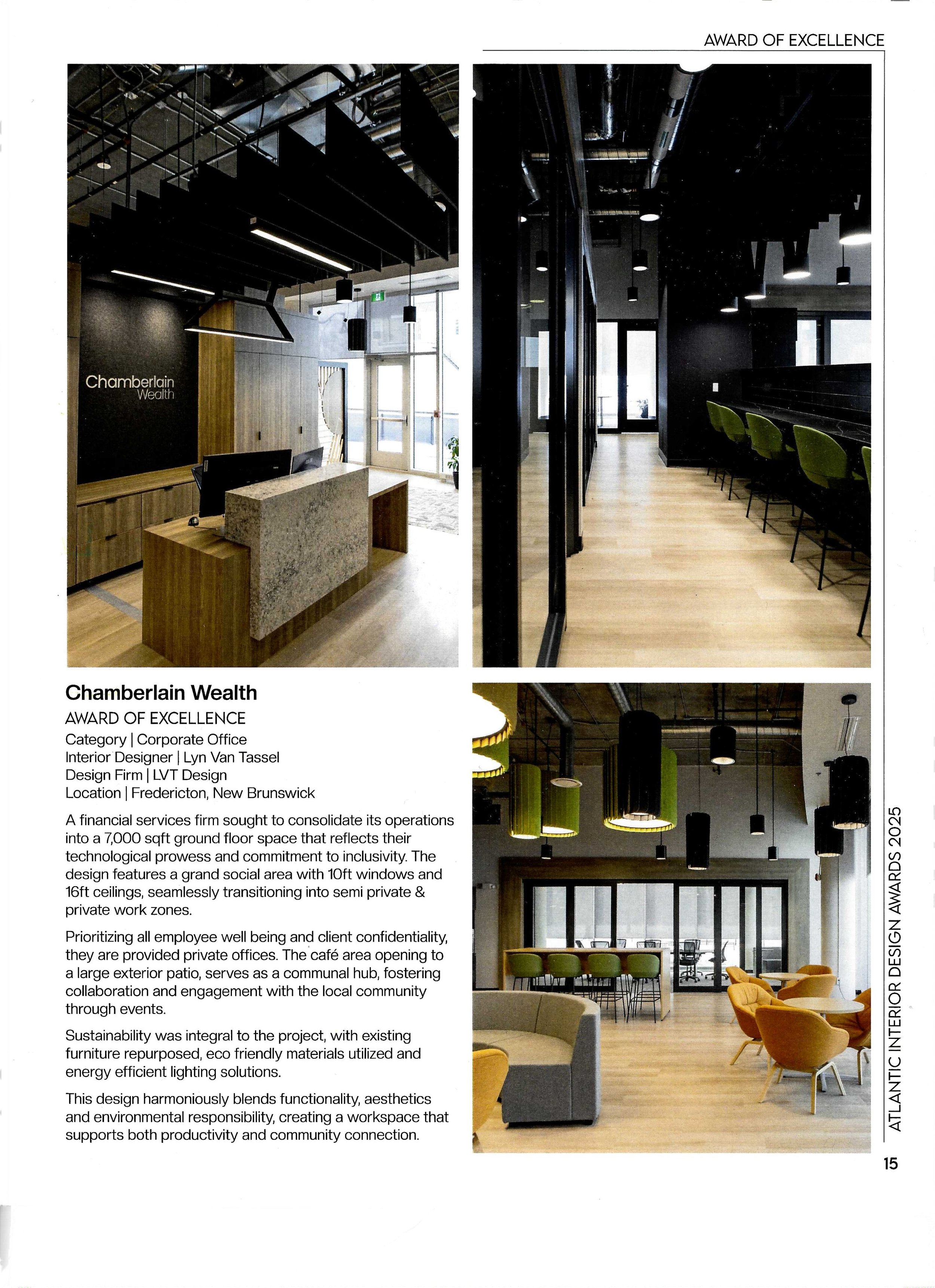 Chamberlain Wealth office
