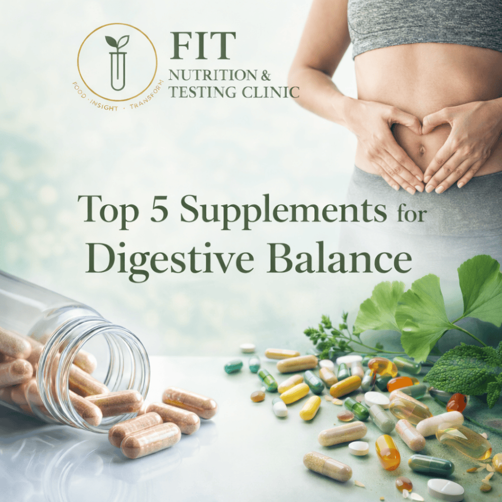 Top 5 Gut-Loving Supplements for Digestive Balance