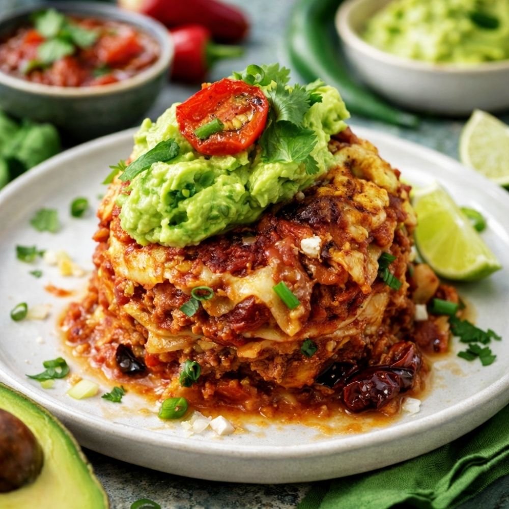 Healthy Mexican Lasagne: Gluten-Free Family Dinner