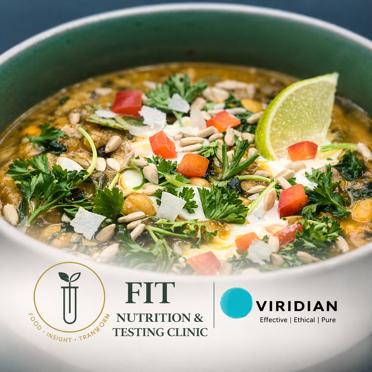 Creamy Chickpea &amp; Lentil Laksa