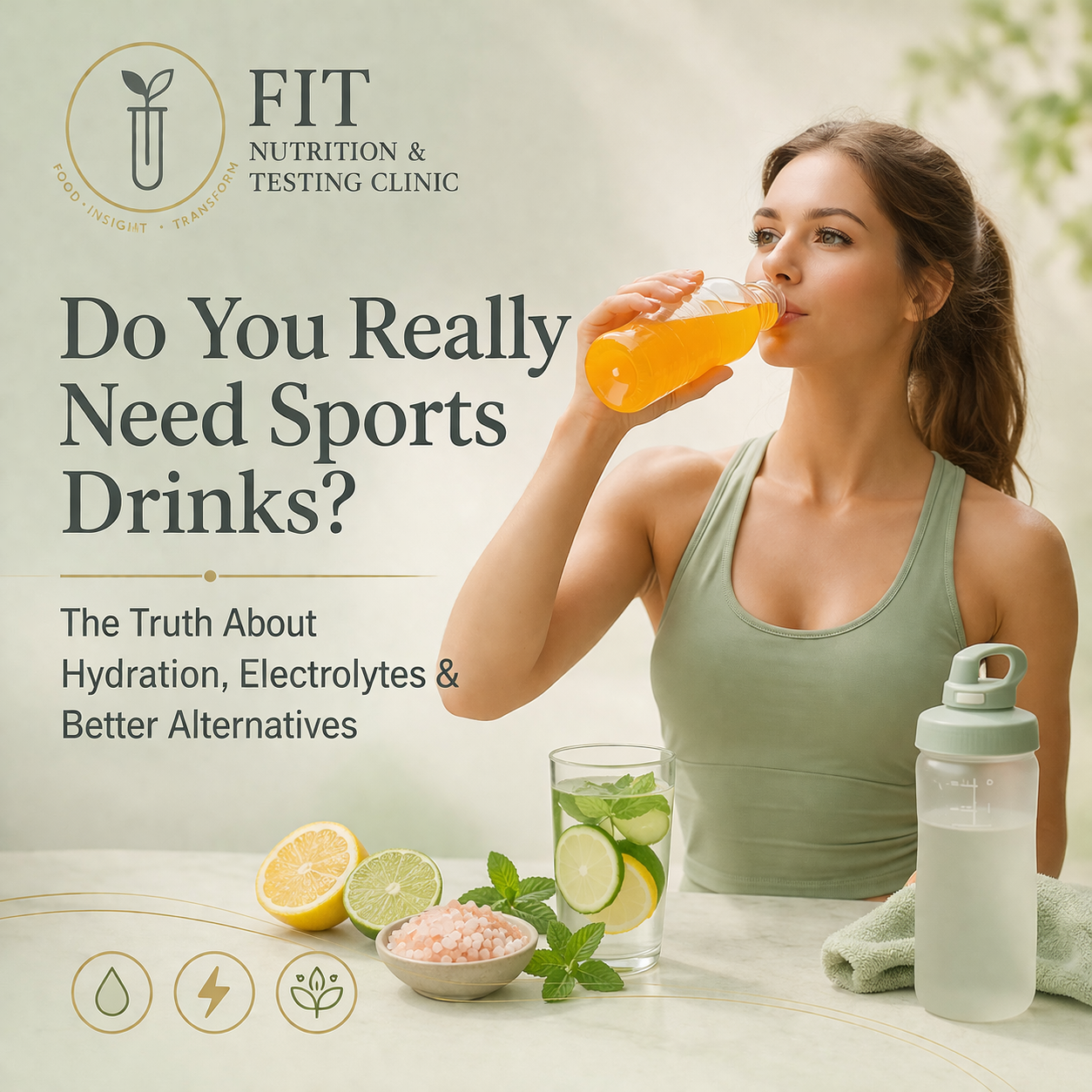 Do You Really Need Sports Drinks?