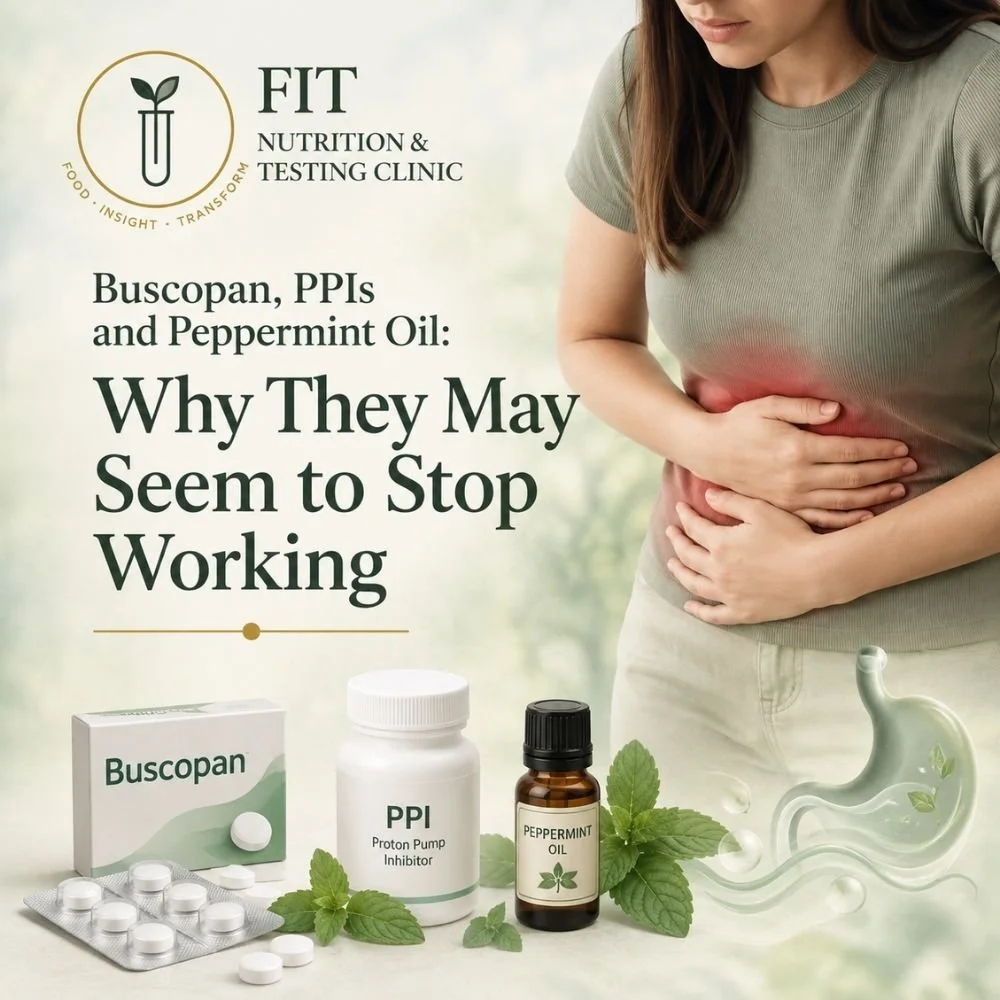 Buscopan, PPIs and Peppermint Oil: Why They May Seem to Stop Working