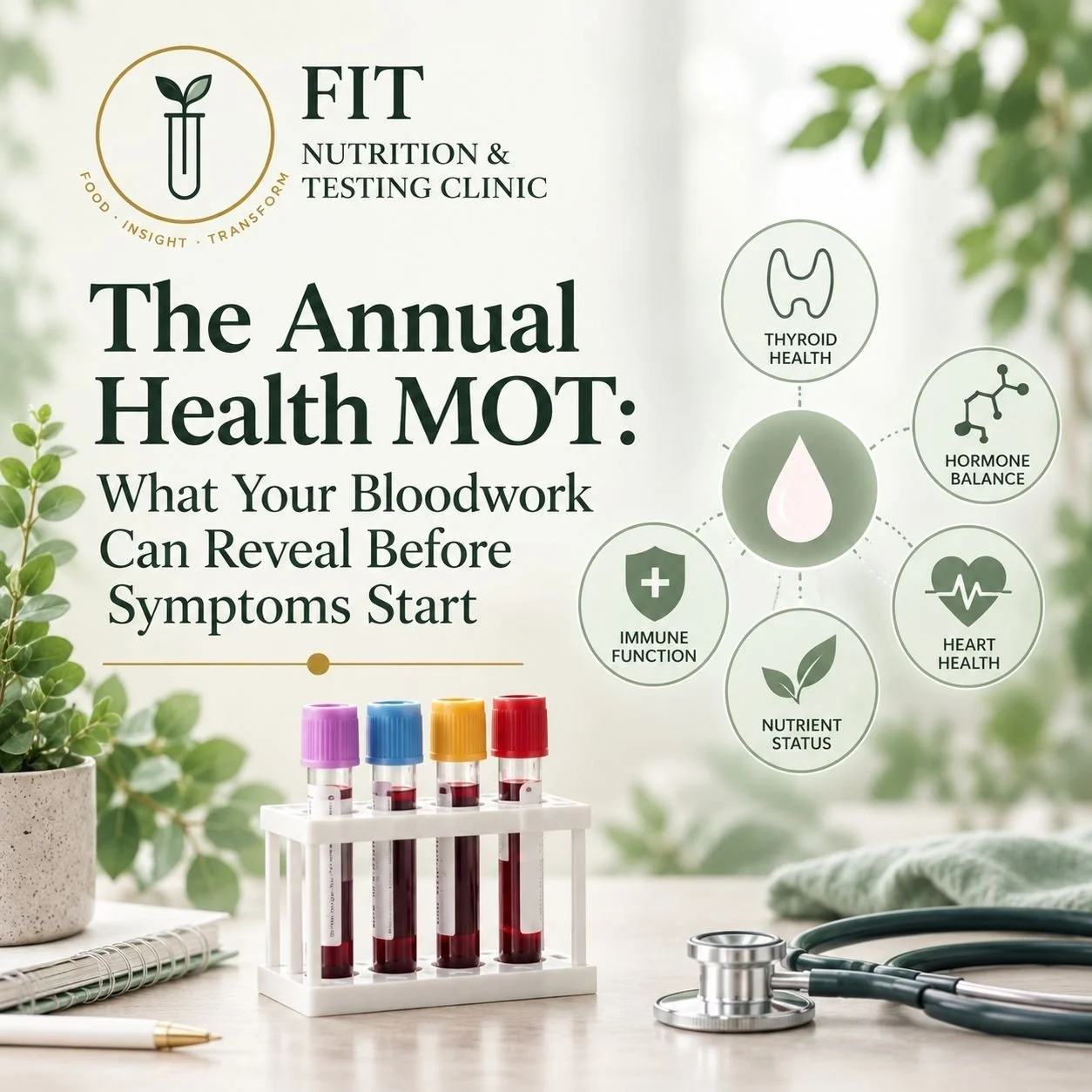 The Annual Health MOT: What Your Bloodwork Can Reveal Before Symptoms Start
