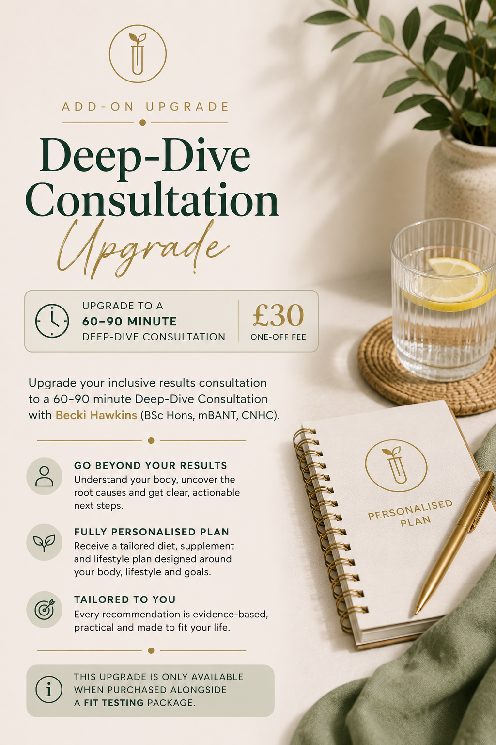 Deep-Dive Consultation Upgrade