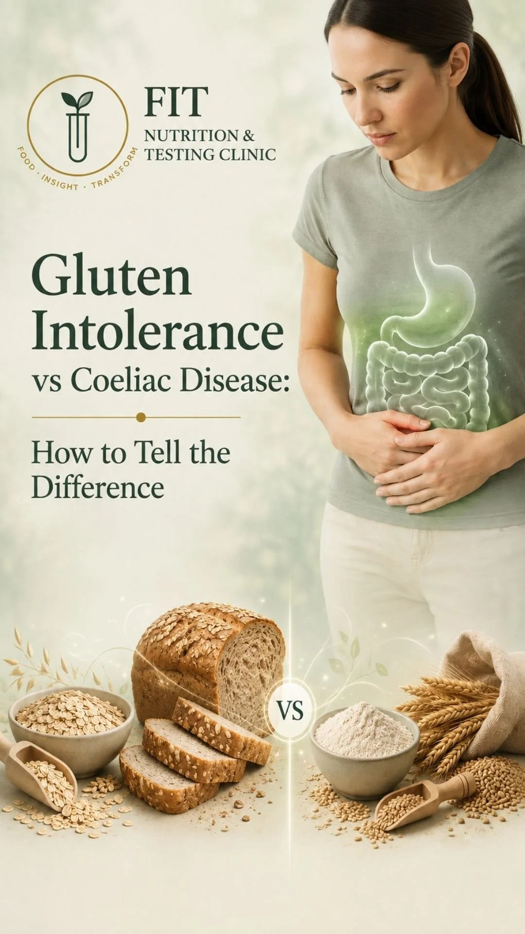 gluten intolerance vs coeliac disease pinterest image