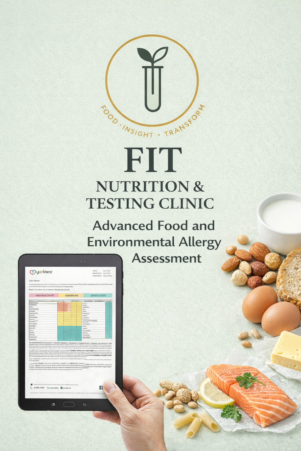 Advanced Food And Environmental Allergy Assessment + Personalised Nutrition Consultation