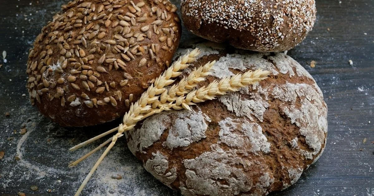 closeup of bread