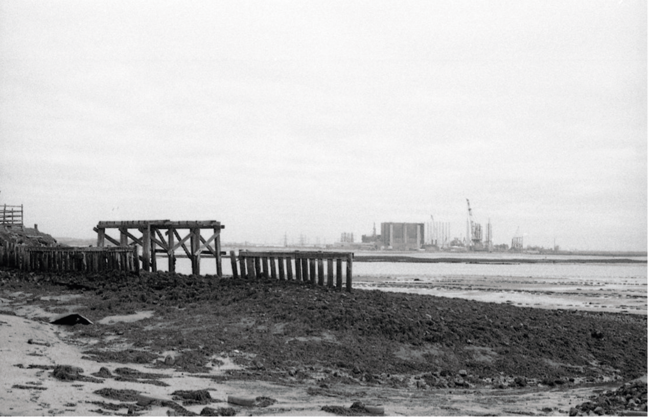 Powder Wharf, South Gare' 2021 Silver Gelatin Pinhole Photograph.png