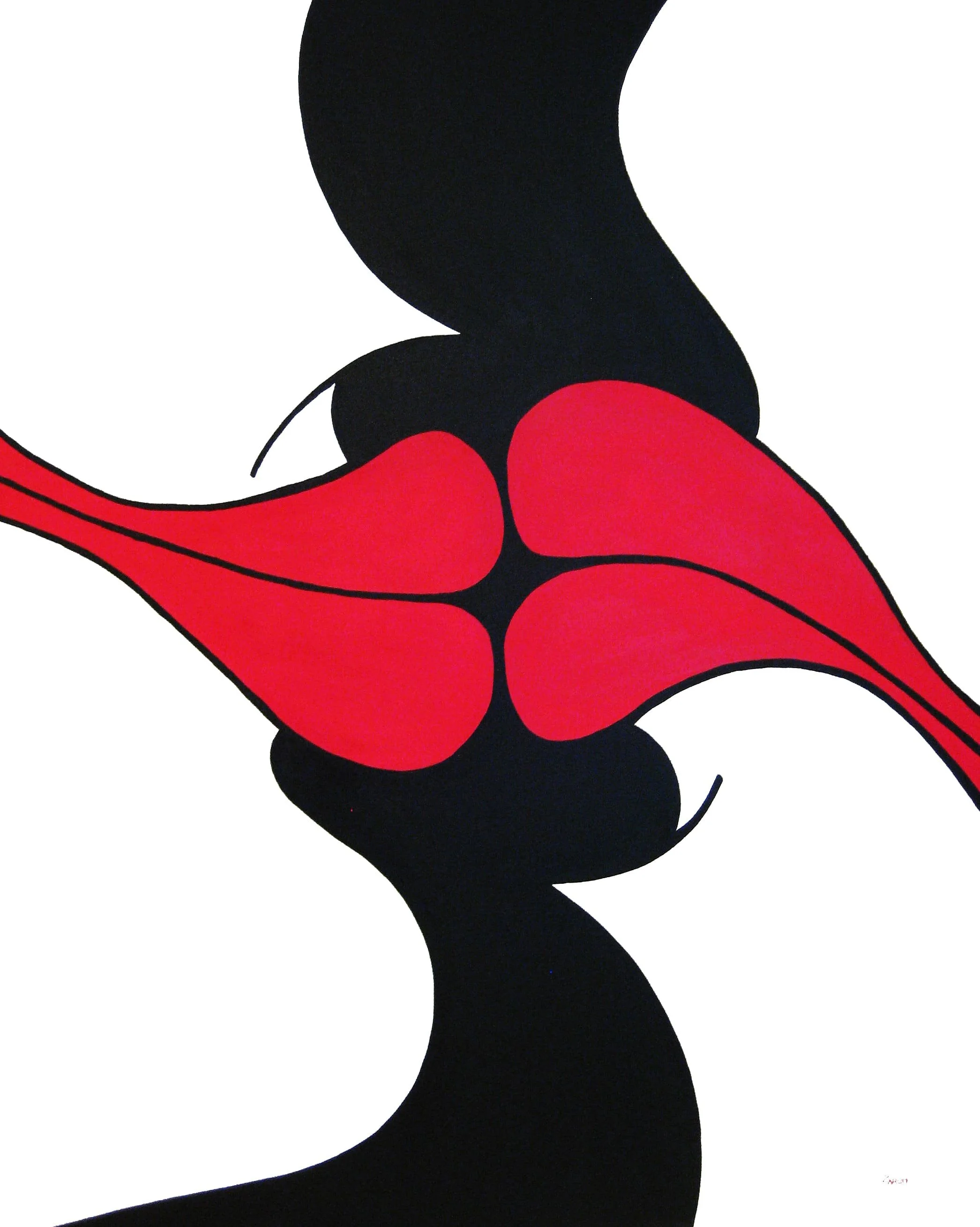 Title: 69 Lips
Medium: Acrylic on Canvas
Size: 122cm X 153cm