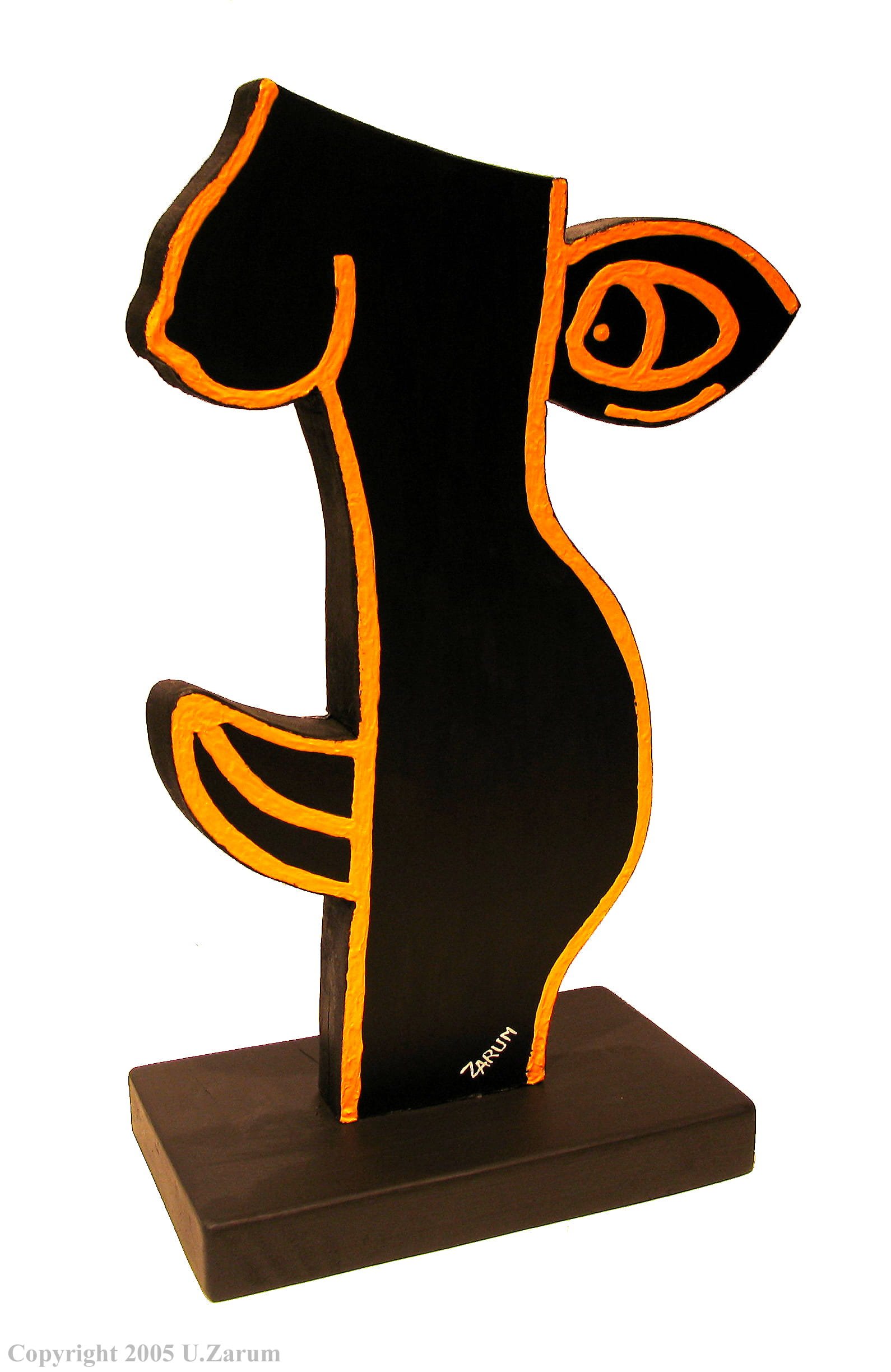 Title: Head Turner
Medium: Acrylic on MDF
Size: 20cm X 40cm