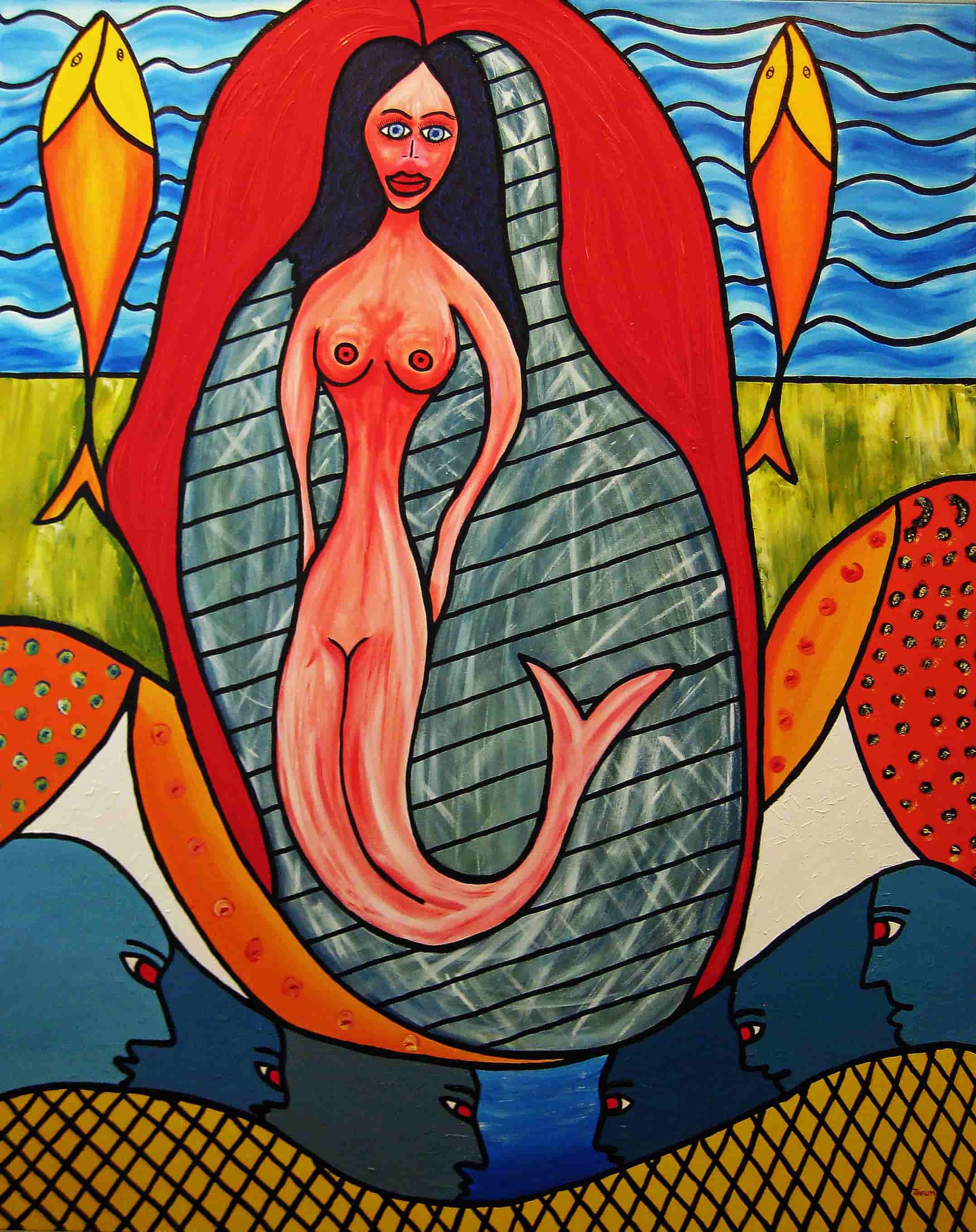 The Siren:  Tempting and dangerous yet possessed of powers that captivate the hearts of men.