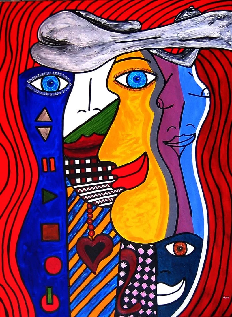 Title: Recorded Memories     Medium: Acrylic on Canvas      Size: 130cm X 97cm

Recorded Memories:   Our databank of recorded memories contained in the vault of our mind is large, multi-colored, multi-textured and indexed to our many experiences in l