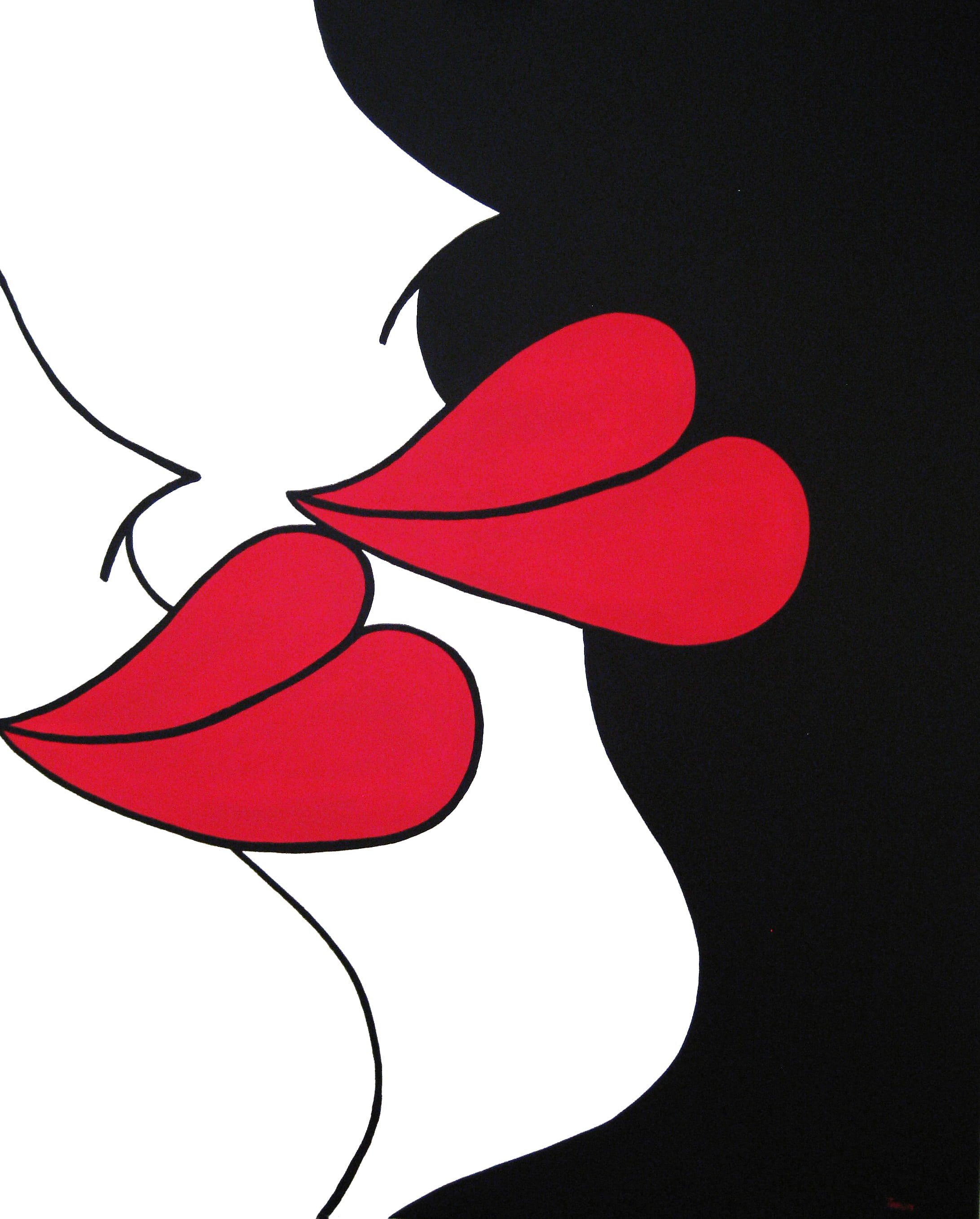 Title: Lips
Medium: Acrylic on Canvas
Size: 122cm X 153cm