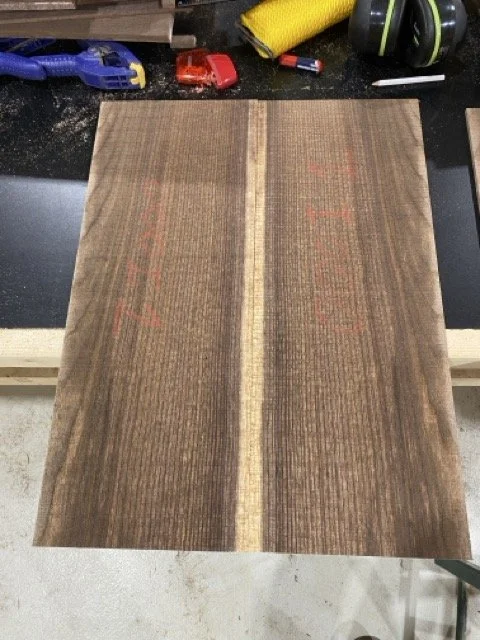 Book-Matched Walnut Back