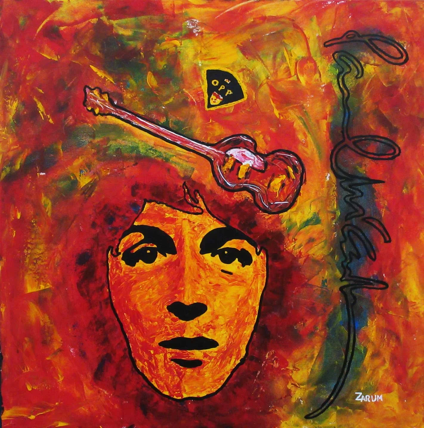 Title: Paul McCartney
Medium: Acrylic on Canvas
Size: 60cm X 60cm