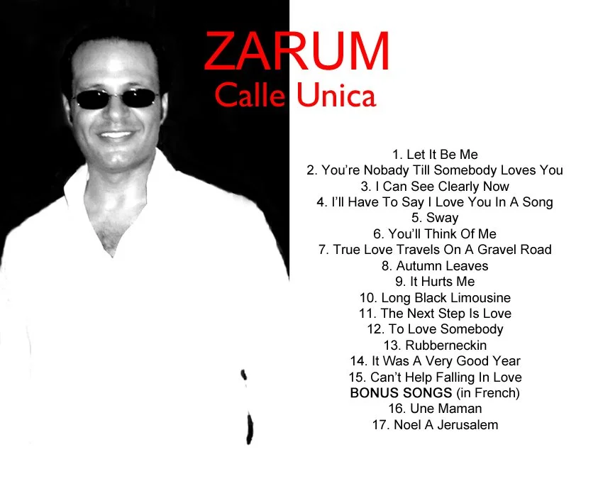 ZARUM Calle Unica CD cover.jpg