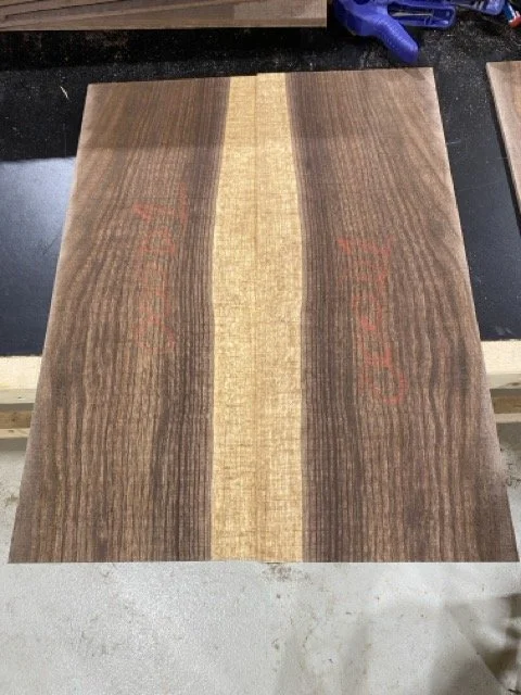 Book-Matched Walnut Back