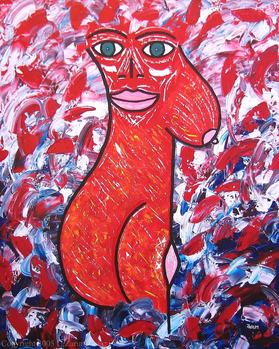 Title: Dutch Delight
Medium: Acrylic on Canvas
Size: 100cm X 80cm