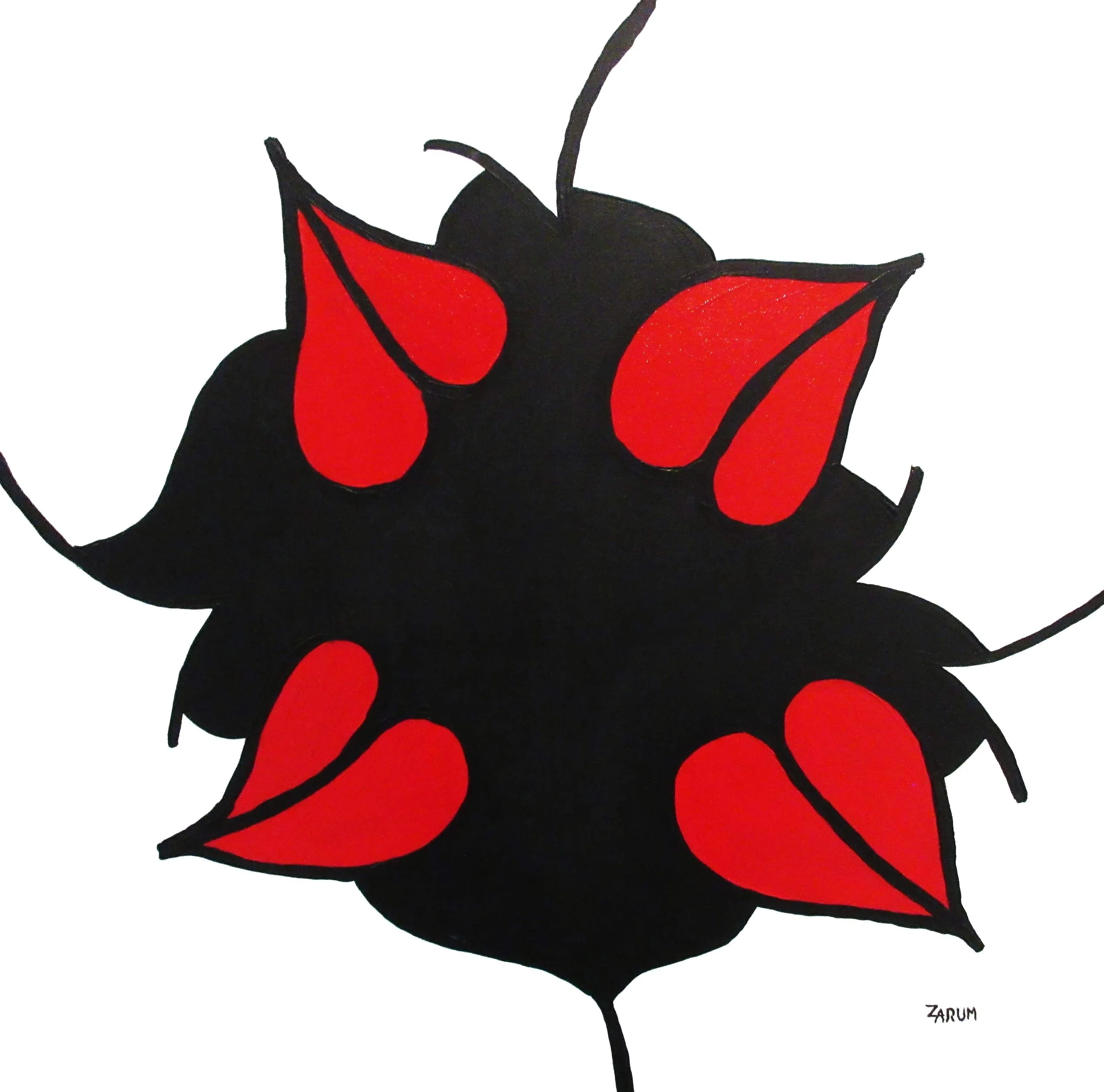 Title: 4  Lips
Medium: Acrylic on Canvas
Size: 60cm X 60cm