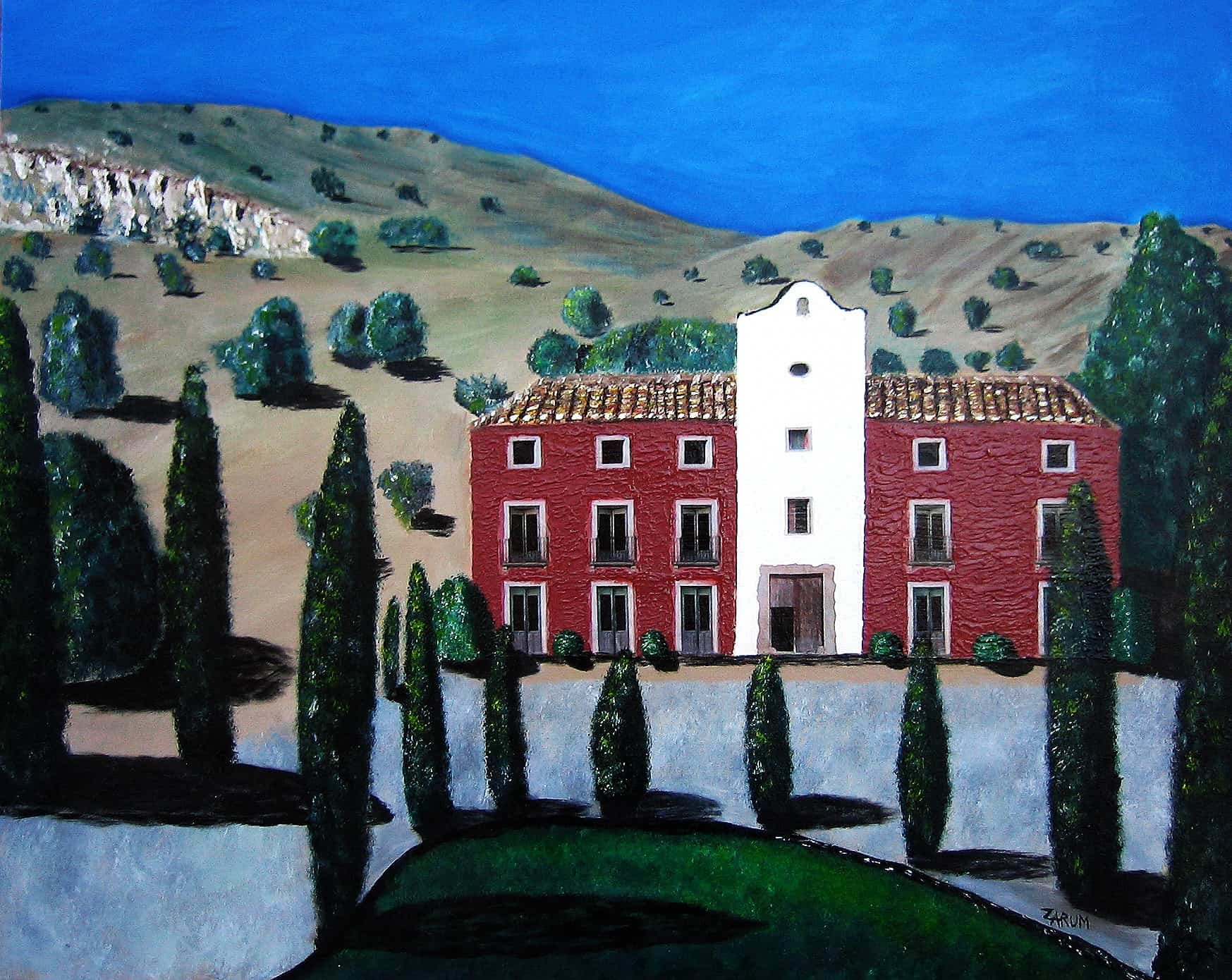 Title: Casa Lara
Medium: Acrylic on Canvas
Size: 60cm X 80cm