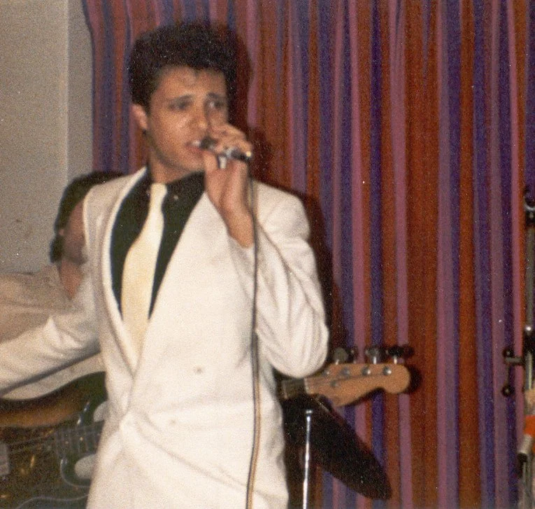 Another early set of photos of a very young Zarum performing