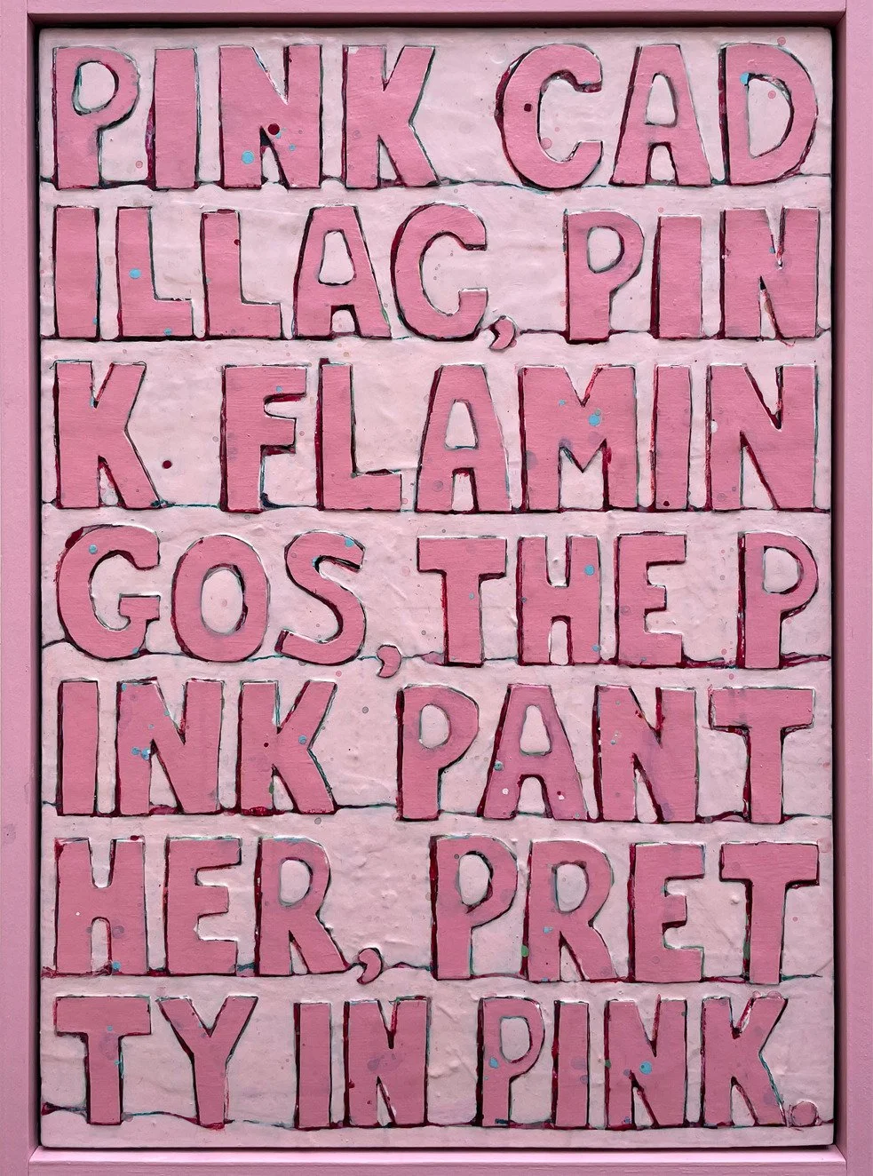 "Popular Pink Pictures" brings together my love of typography, patterns, and cinema. Featuring four iconic movie titles linked by the color pink, "Popular Pink Pictures" is an exploration of language and visual culture.

I started