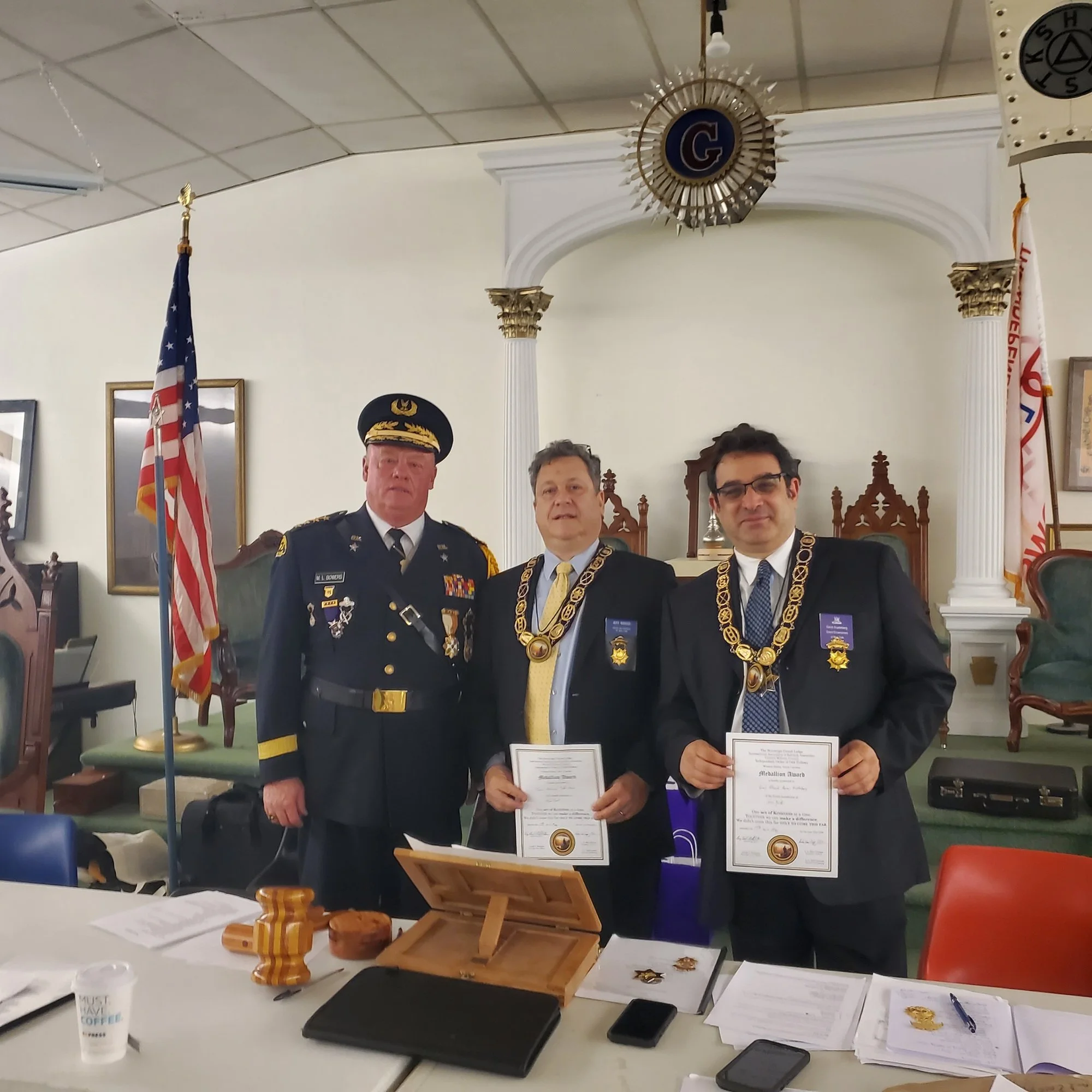 Testimonial Dinner for the Grand Encampment of New York