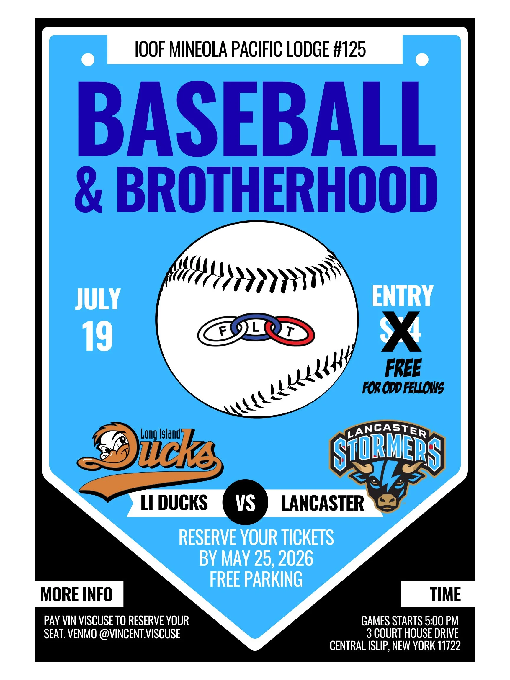 Long Island Ducks Ballgame