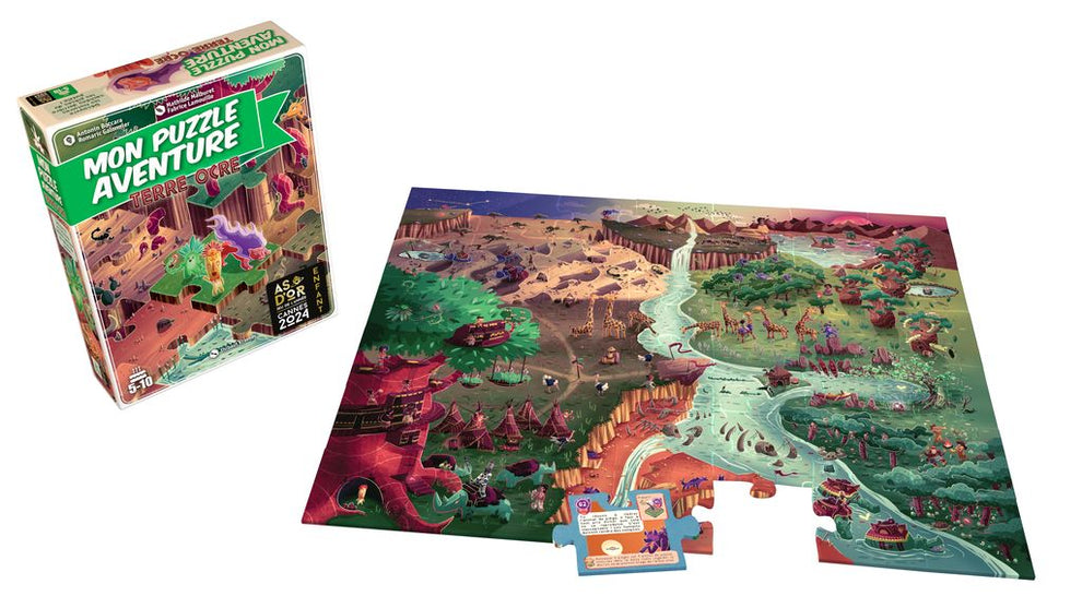 Mon puzzle aventure - Terre ocre (FR)