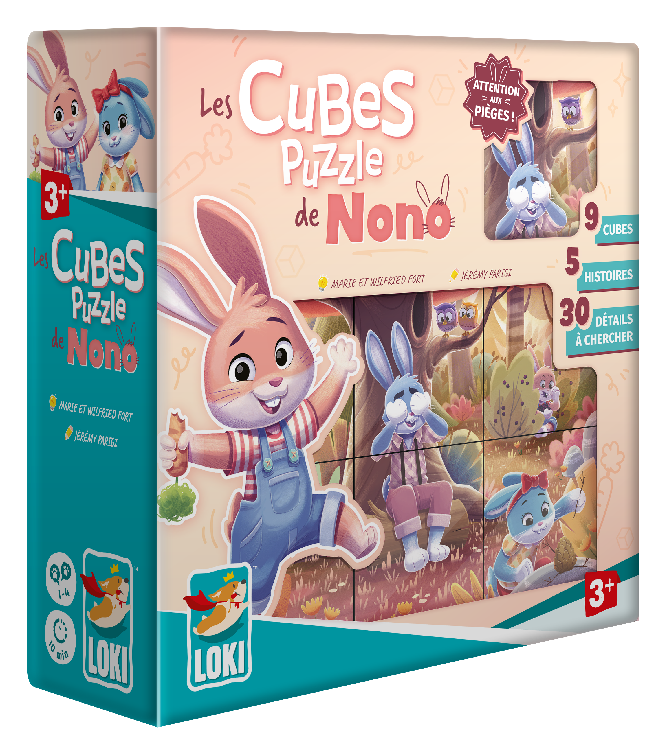 Les Cubes puzzle de Nono (FR)