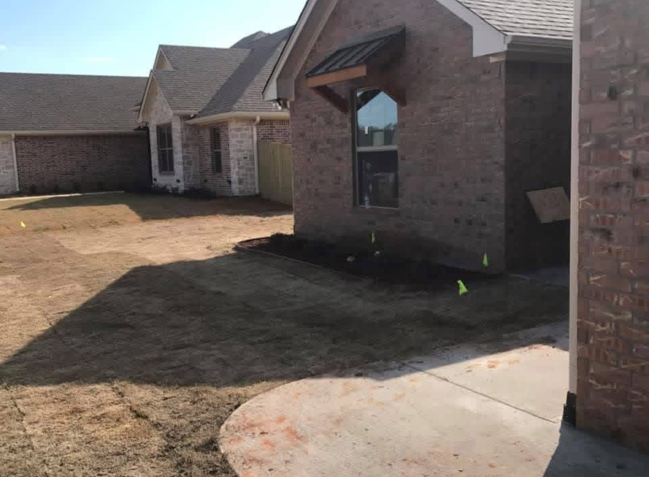 New landscape install.