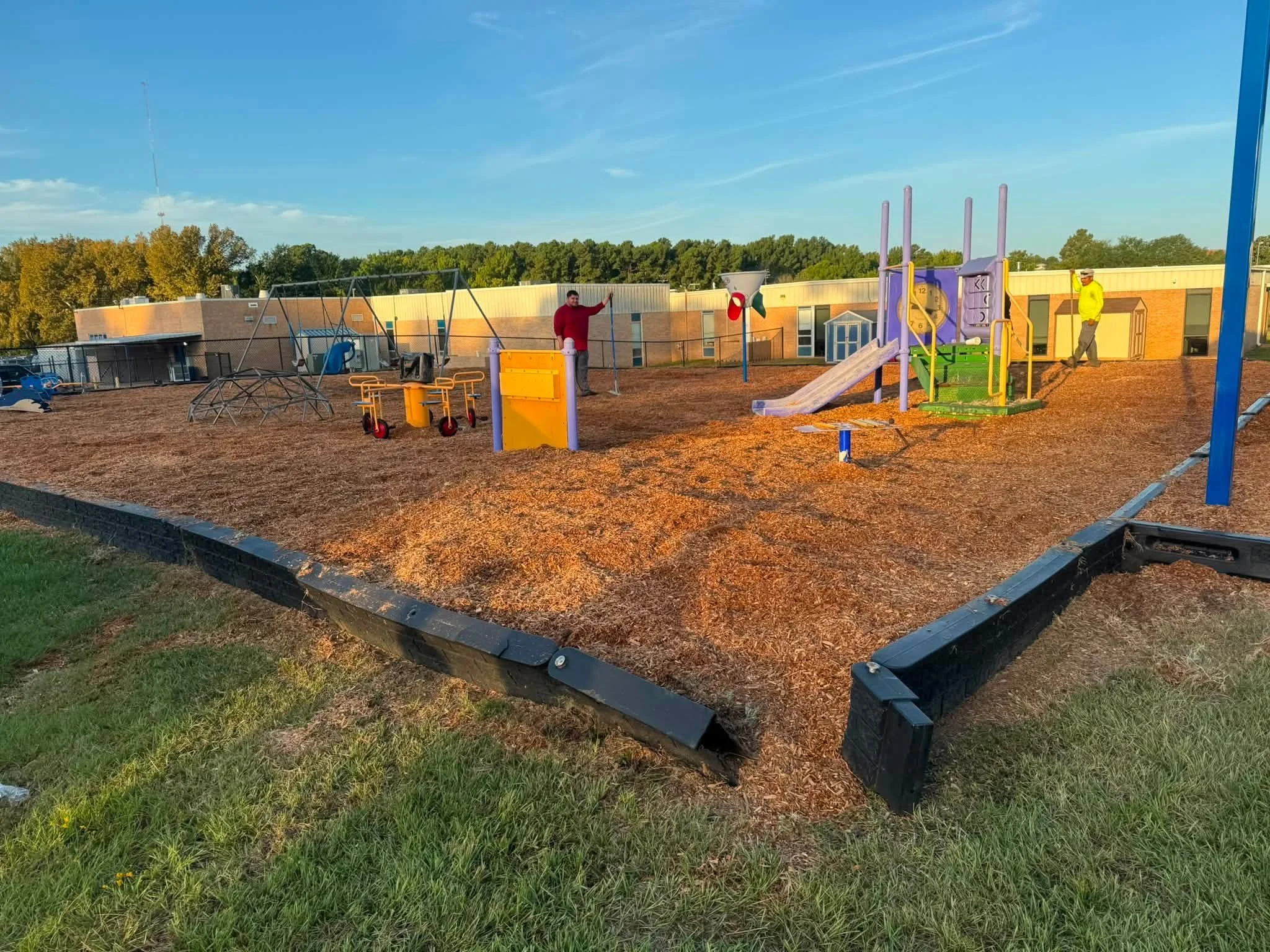 Full view of the Bullard children's playground.