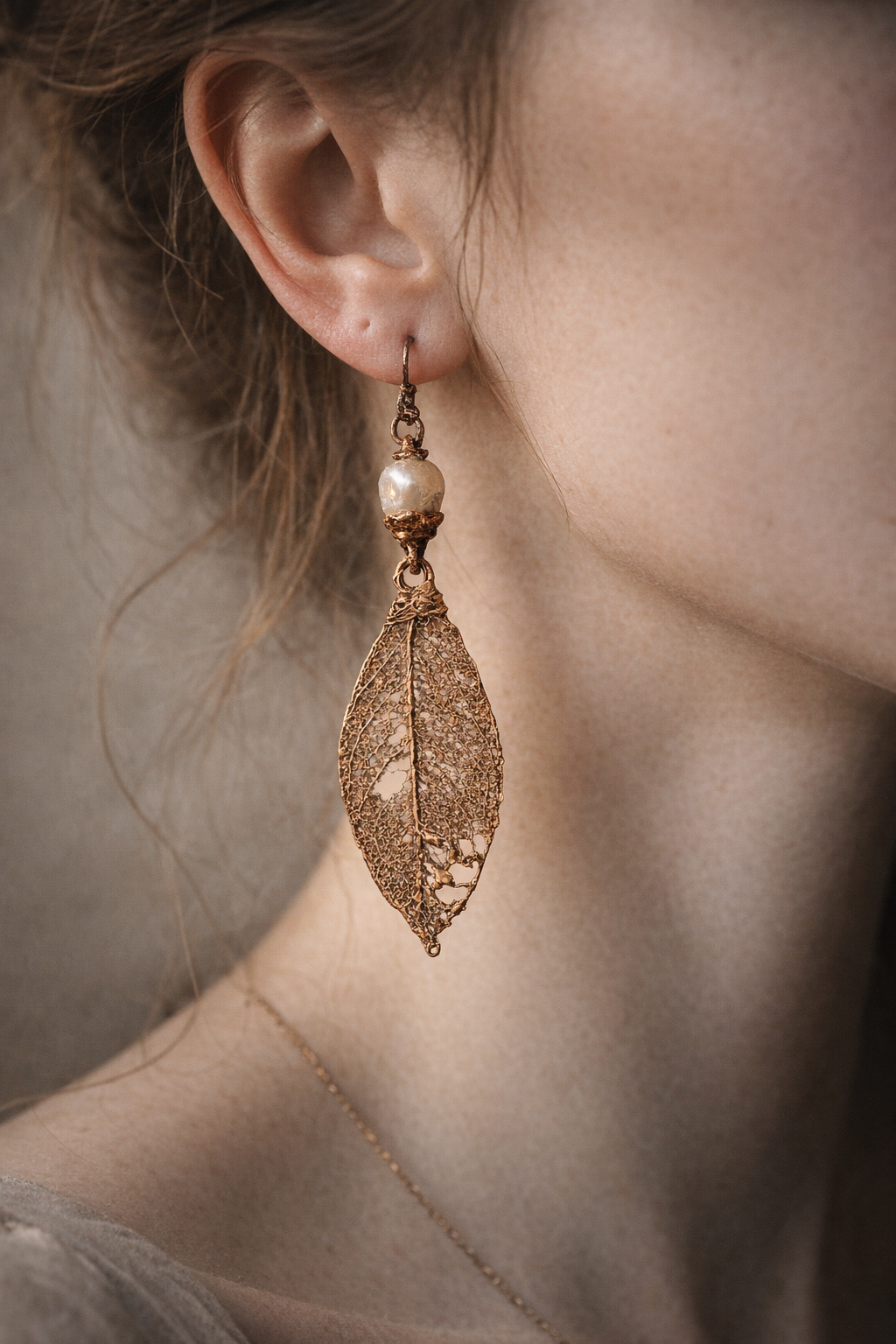 orecchini in rame natasha lume