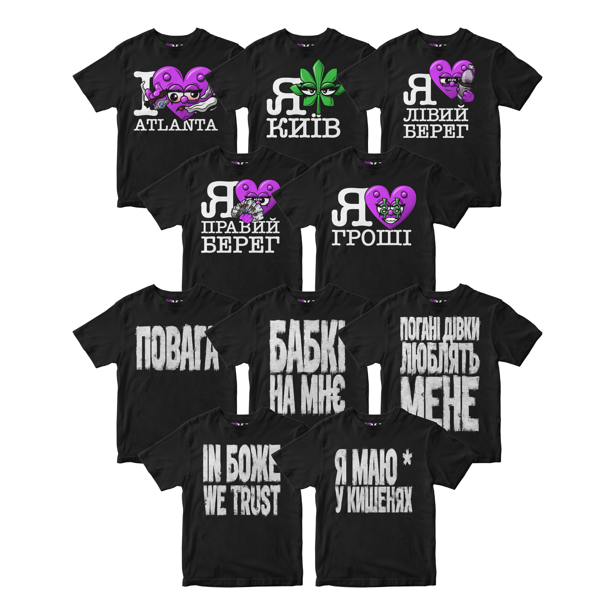 Tees Design for Magazin Jorika Flekssa