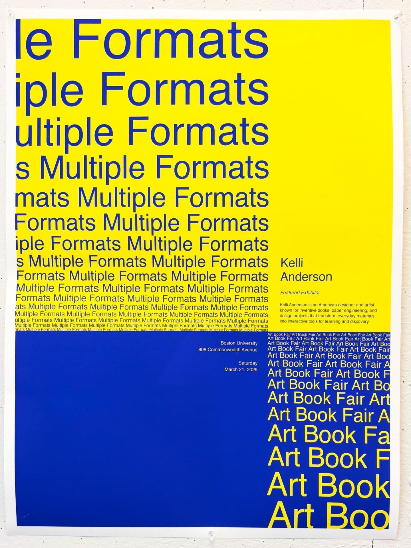 Multiple Formats Posters