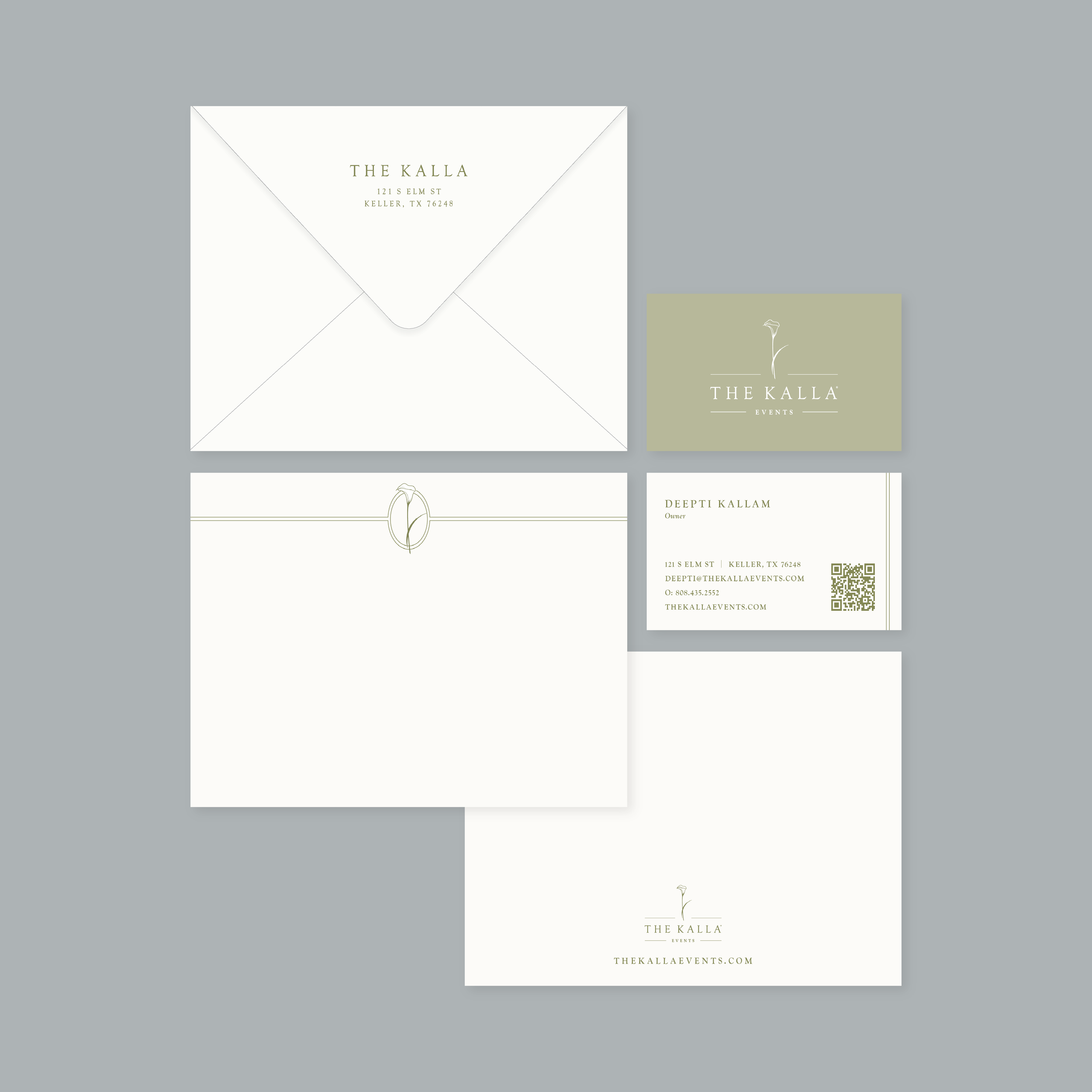 The Kalla Events Stationery