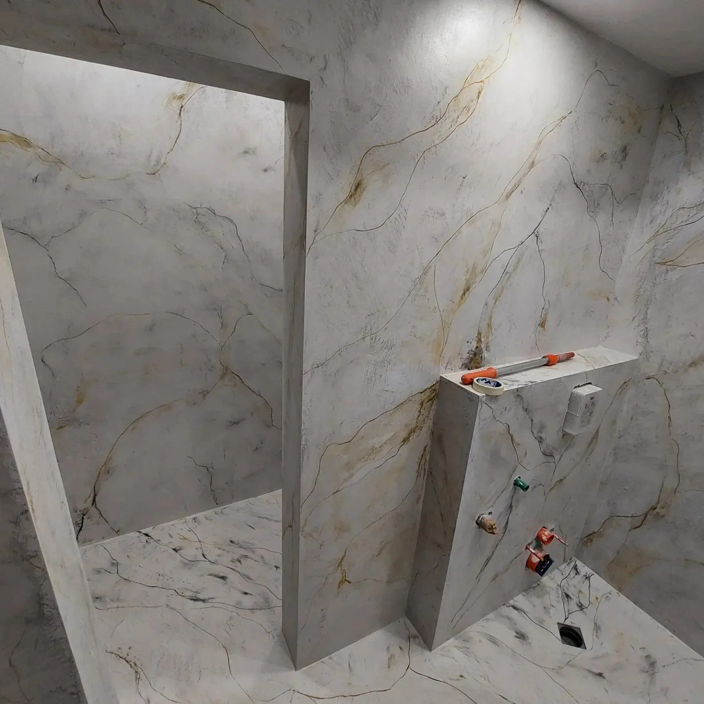 Fugenloses Badezimmer