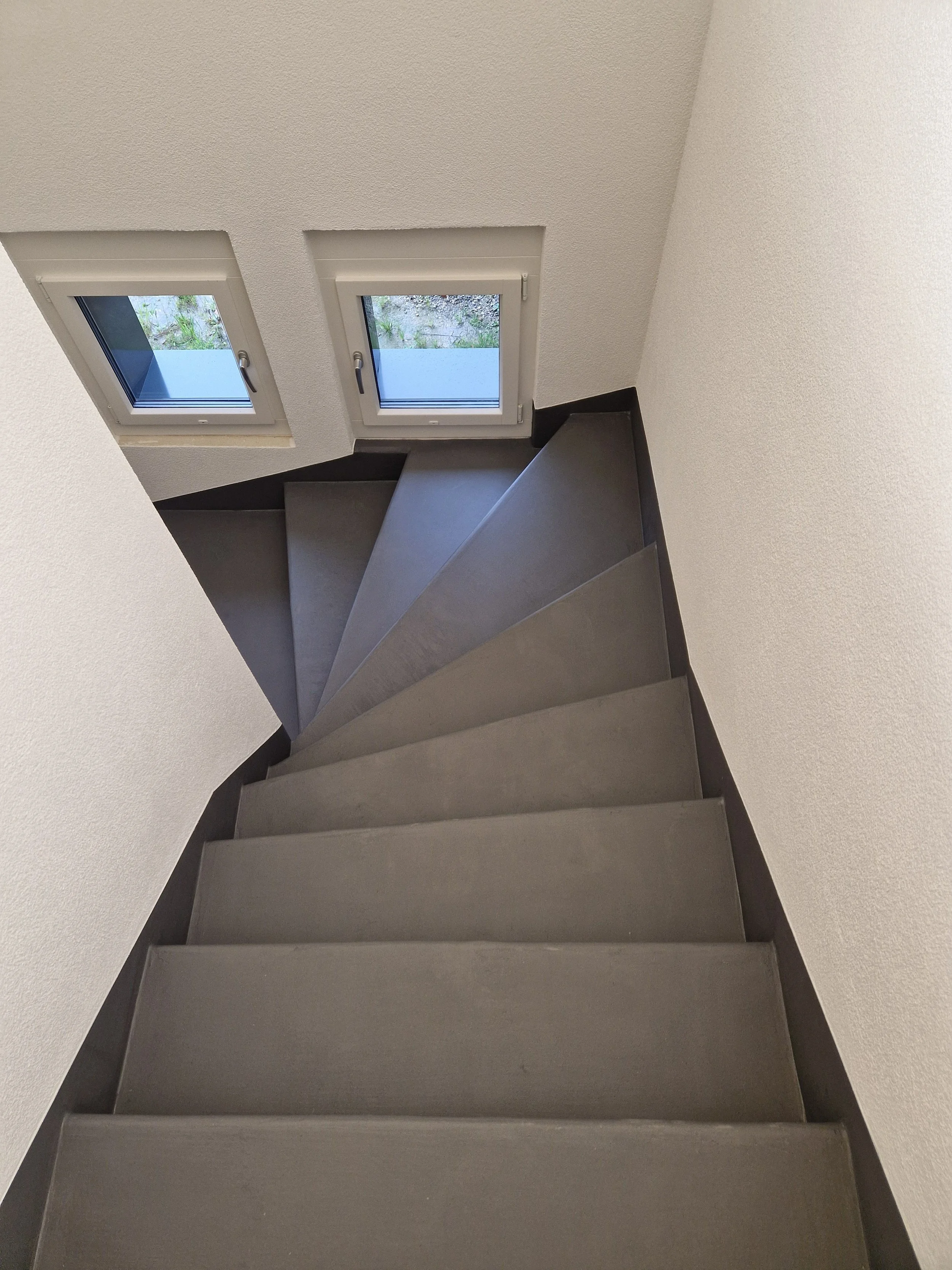 Fugenloses Treppenhaus