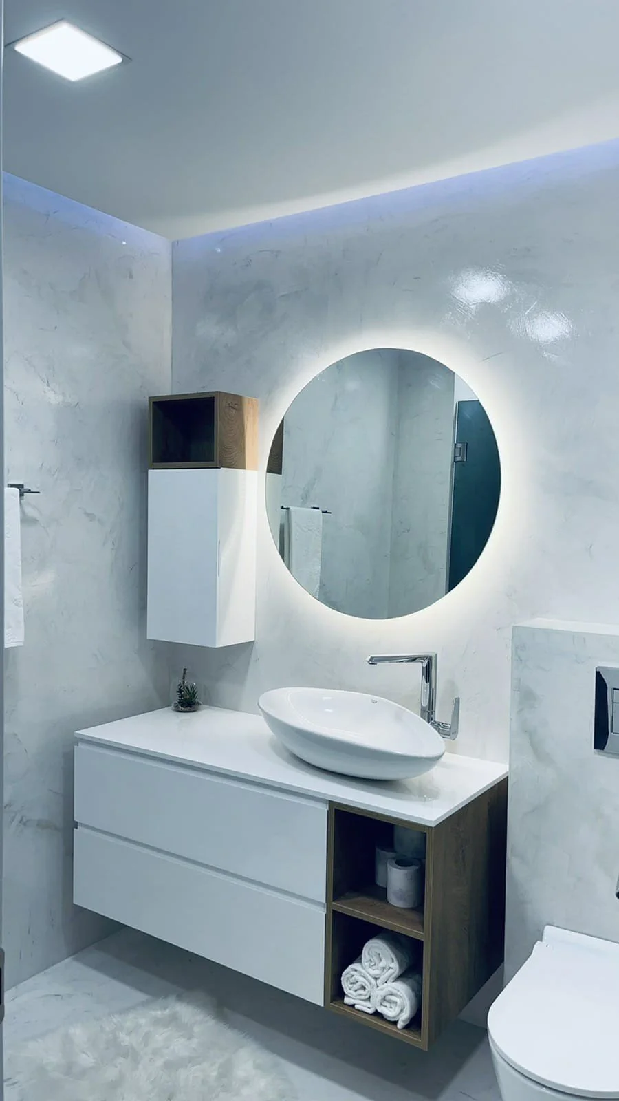 Fugenloses Badezimmer